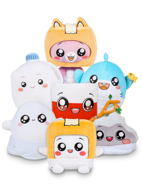 Milky + Baby Bundle - Lankybox Plush